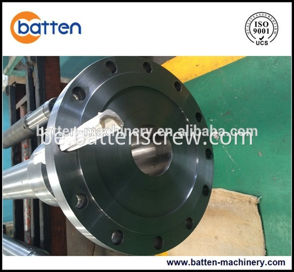 90/28 PP, PE грануляванай перапрацоўкай экструзійнай шрубавай бочкай